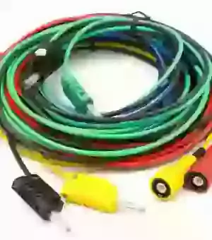 Oscilloscope Lead Set 3m Retractible Banana Plugs